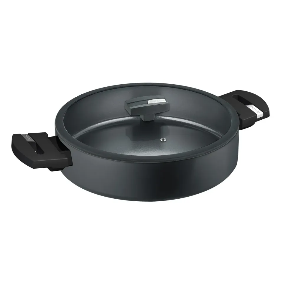 Berndes b.green traktörpanna 28 cm med lock svart
