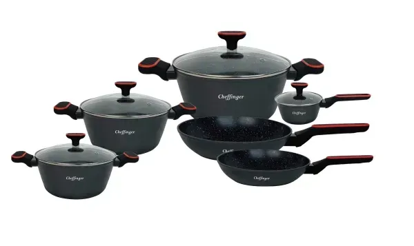 Cheffinger CF-FA2010 fritös svart olja