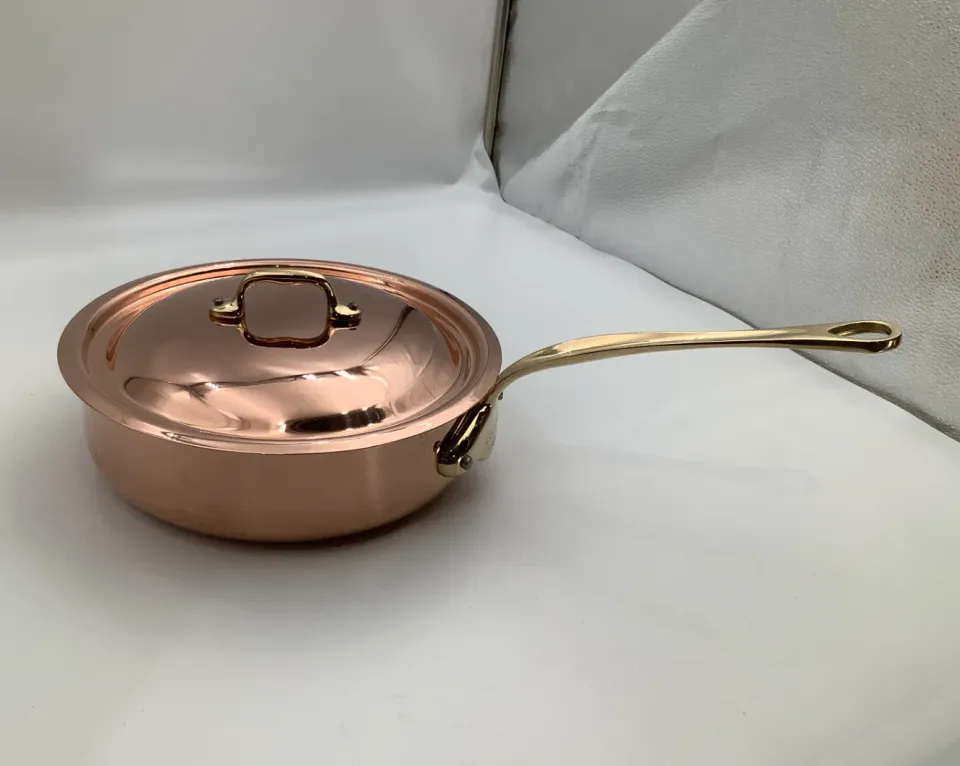 Mauviel M'Héritage M'150 B sautépanna 24 cm med lock