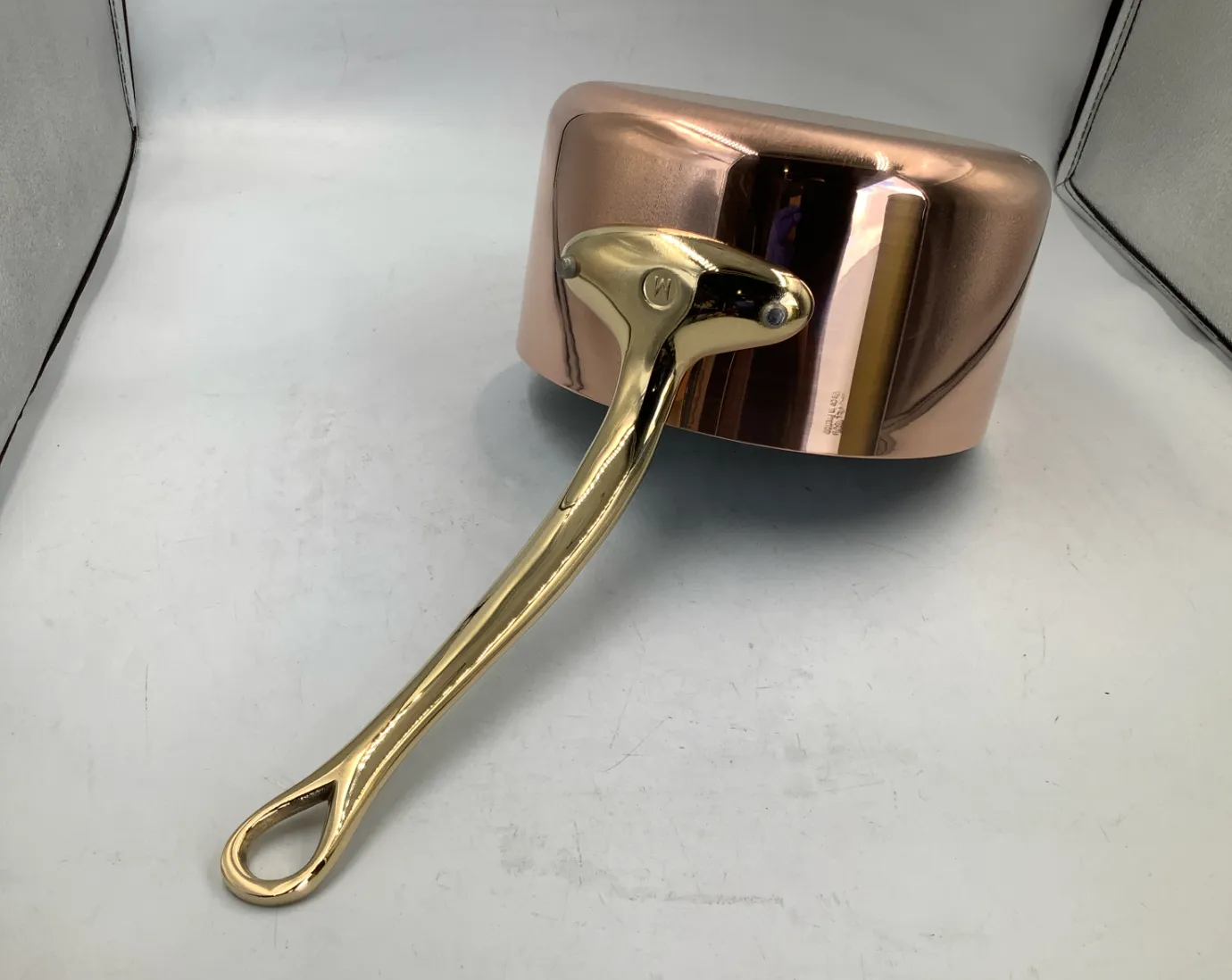 Mauviel M'Heritage M'200 B kastrull med lock 3,1 l koppar