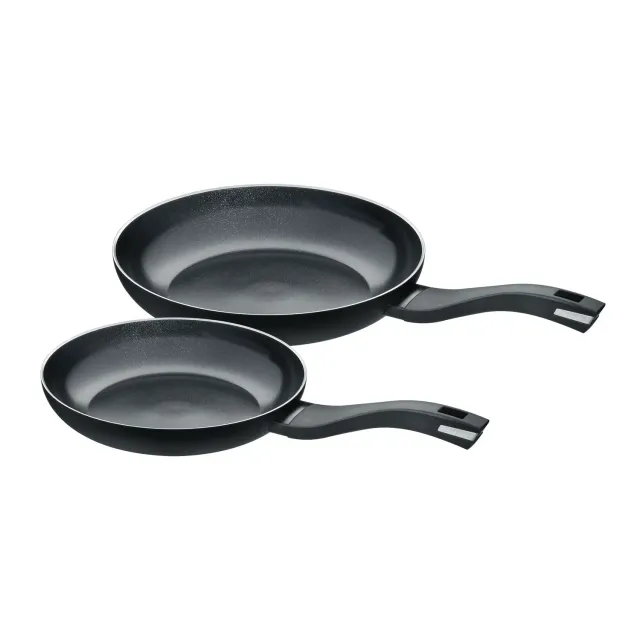 Berndes b.green stekpanneset 24+28 cm svart 2-pack