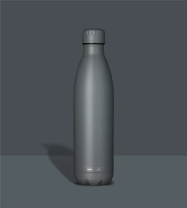 Scanpan To Go termoflaska 750 ml neutralgrå