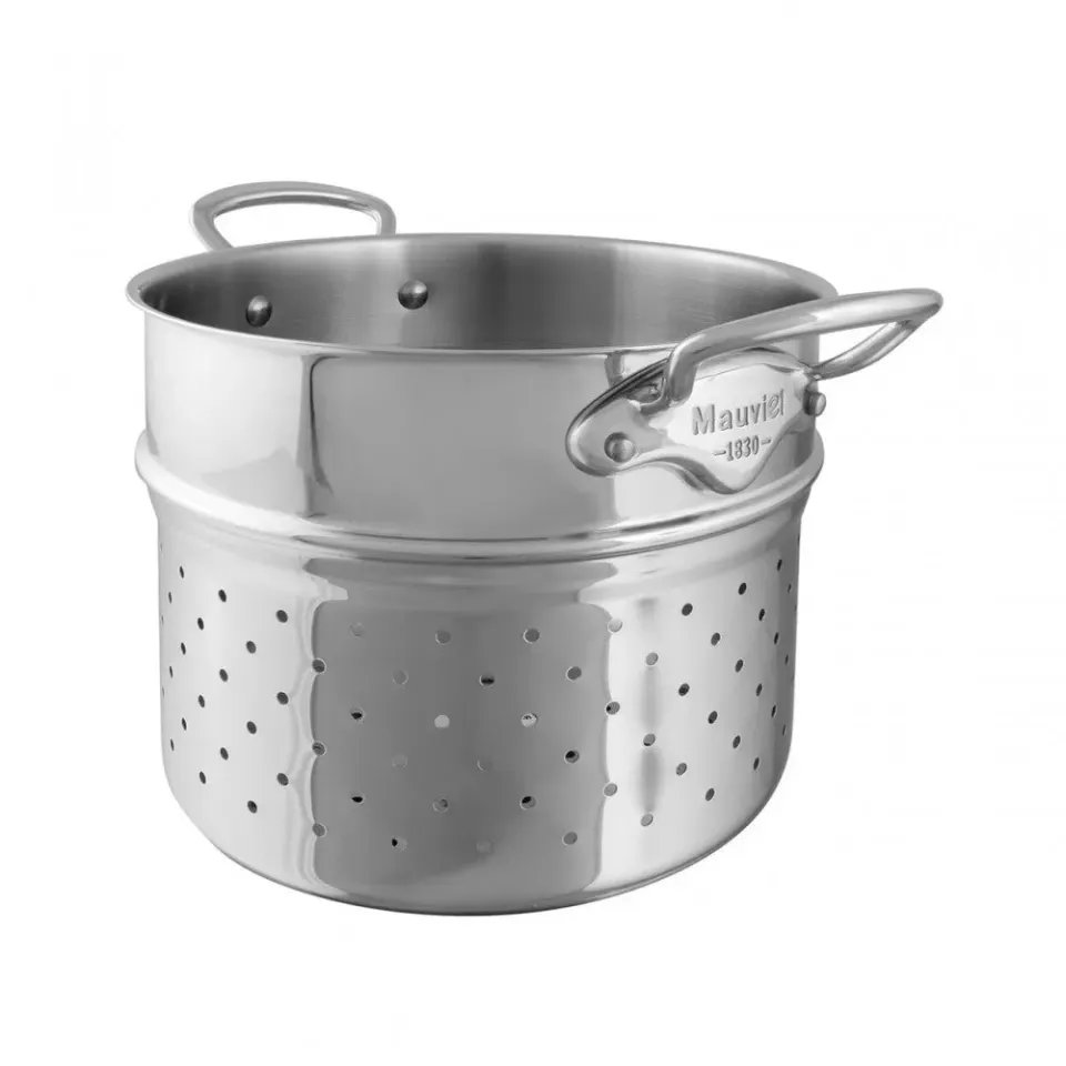 Mauviel pastainsats rostfri 24 cm