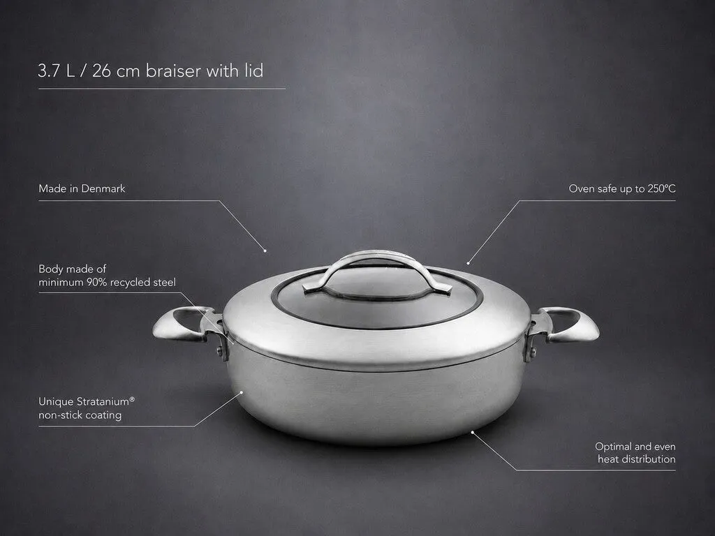 Scanpan CTX sautergryta 26 cm 3,7 L nonstick