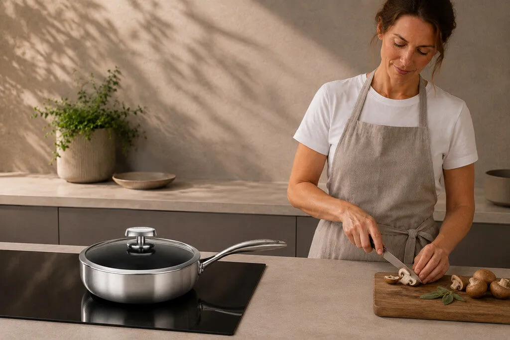 SCANPAN CTQ sautös 26 cm 3,7 L med lock