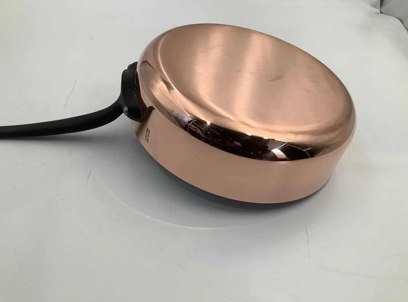 Mauviel M'Héritage 250CI sautépanna koppar 3,1 l med lock