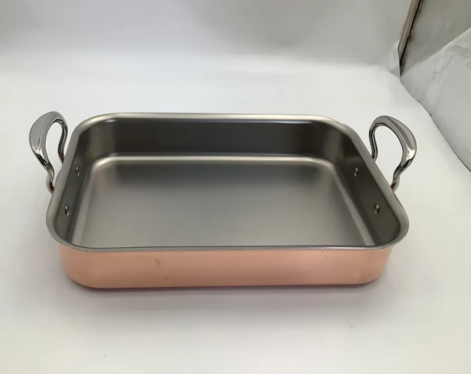 Mauviel M'Heritage långpanna koppar galler 35x25