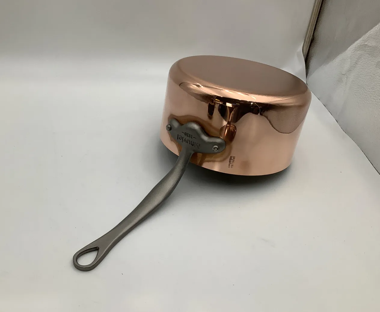 Mauviel M'Heritage kastrull koppar 19 cm gjutjärn