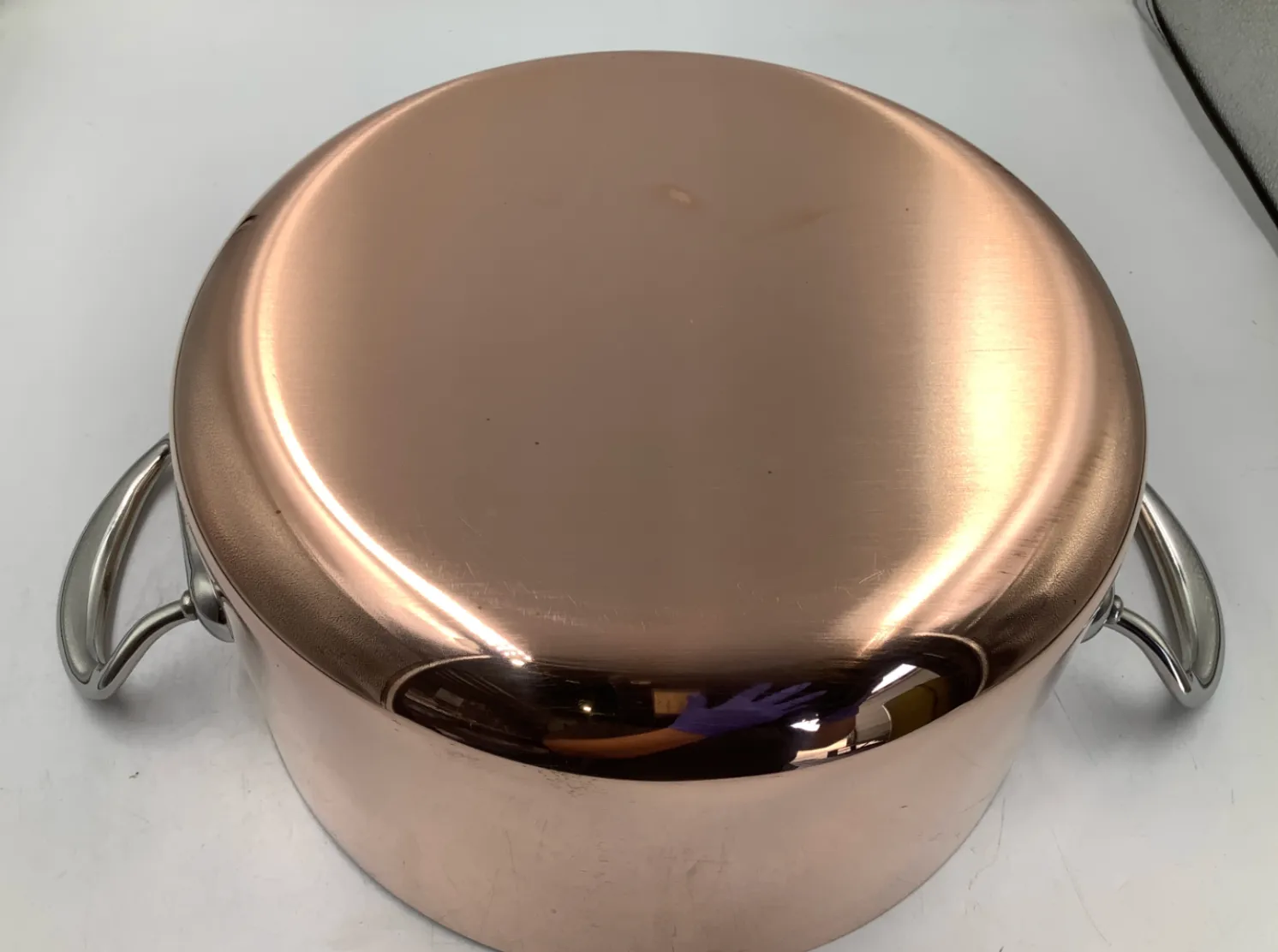 Mauviel M'Heritage M150 S gryta koppar 5,3 l med lock