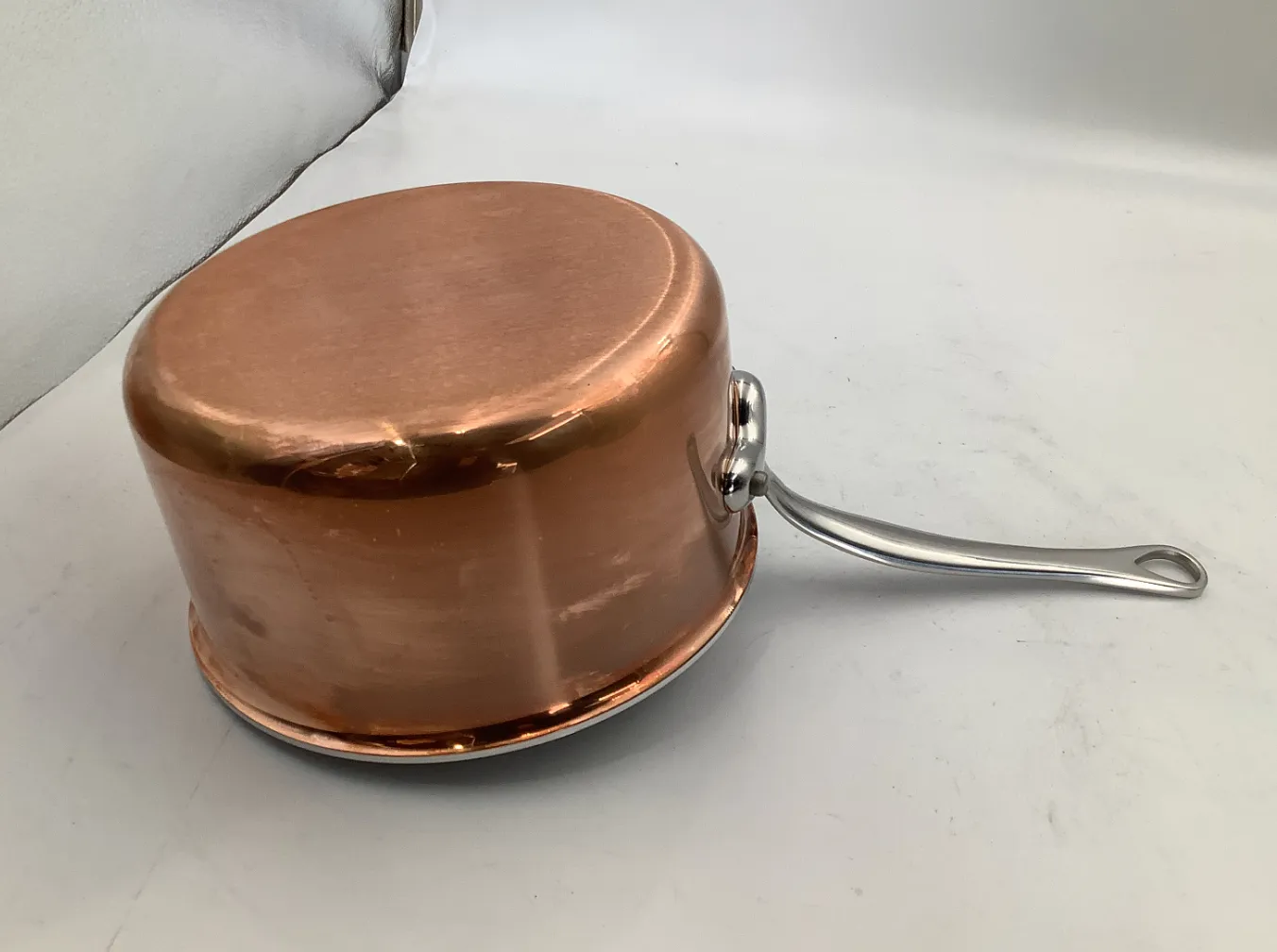 Mauviel M'Triply S kastrull 2,5 liter koppar