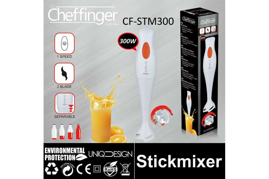Cheffinger CF STM300I ånginsats rostfri för kastrull