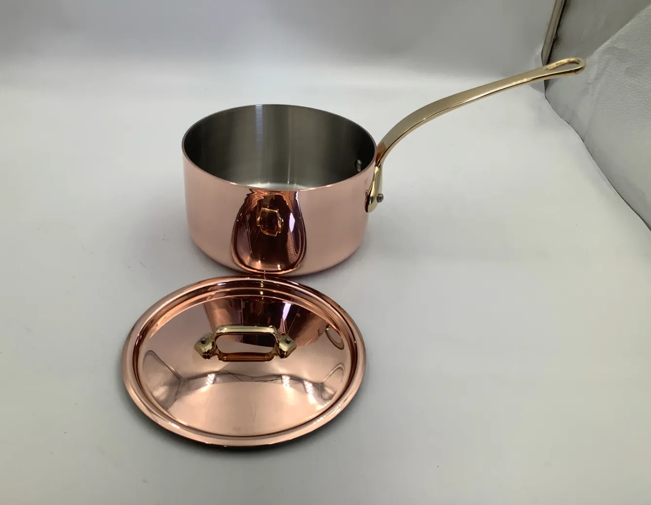 Mauviel M'Héritage M200B kastrull koppar 2,5 liter