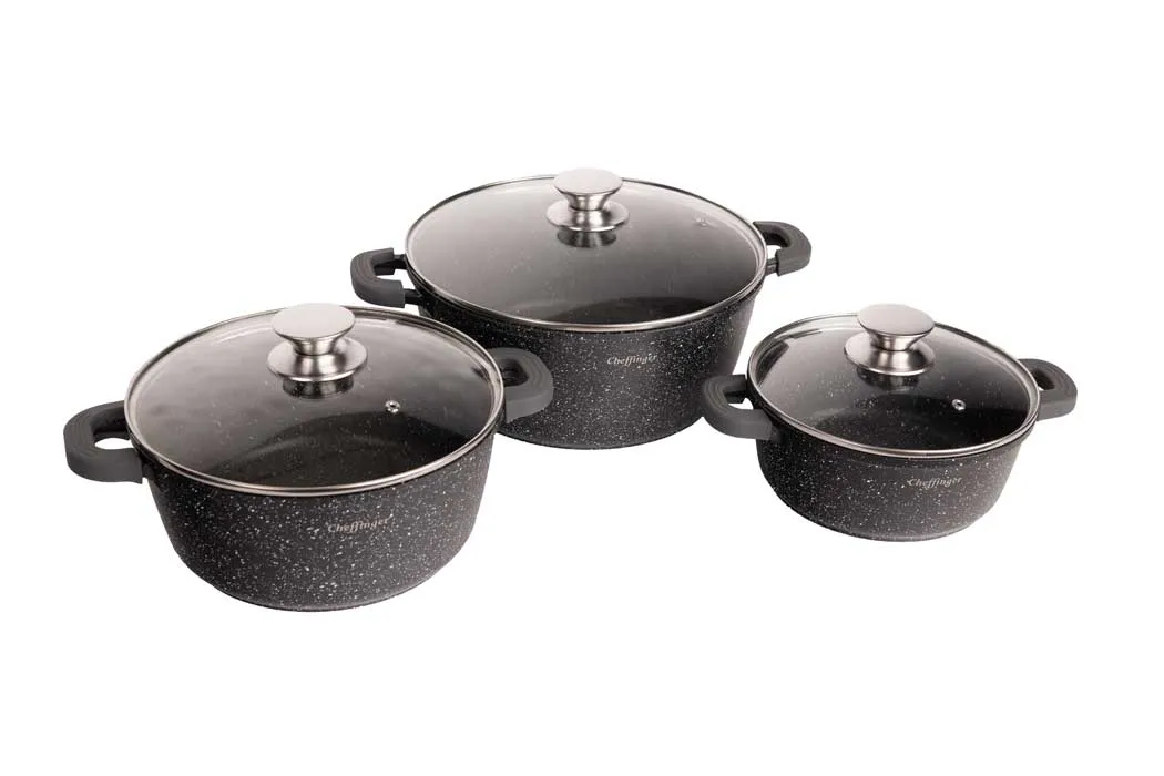 Cheffinger CF-DCS03 gryta gjuten hållbar