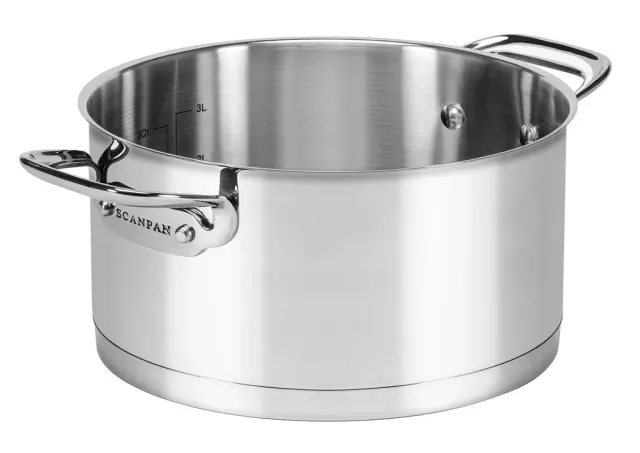 Scanpan TechnIQ gryta 22 cm 4,0 L utan beläggning
