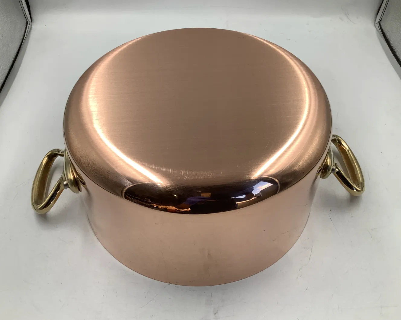 Mauviel M'Heritage M'200 B gryta med lock 5,8l koppar