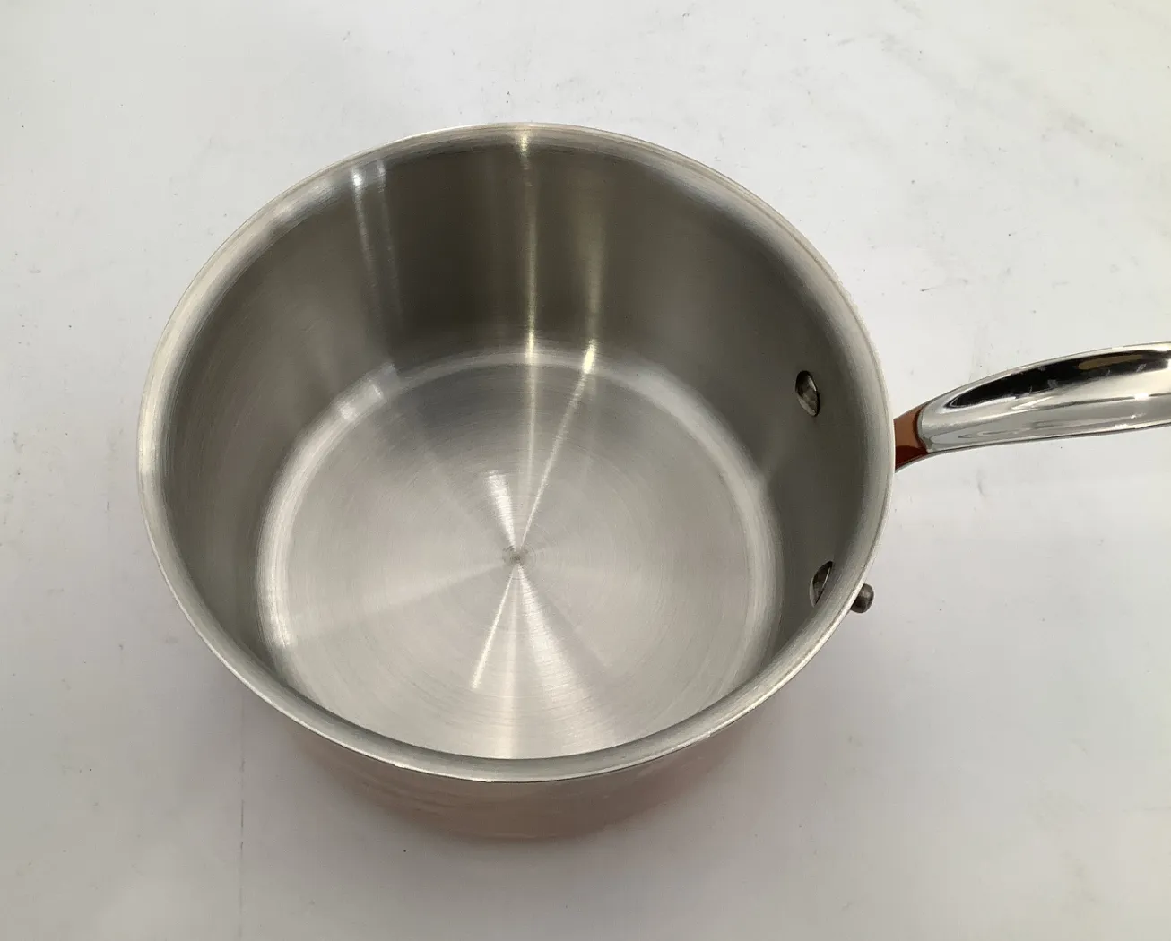 Mauviel M'Triply S kastrull glaslock 2,5 L koppar