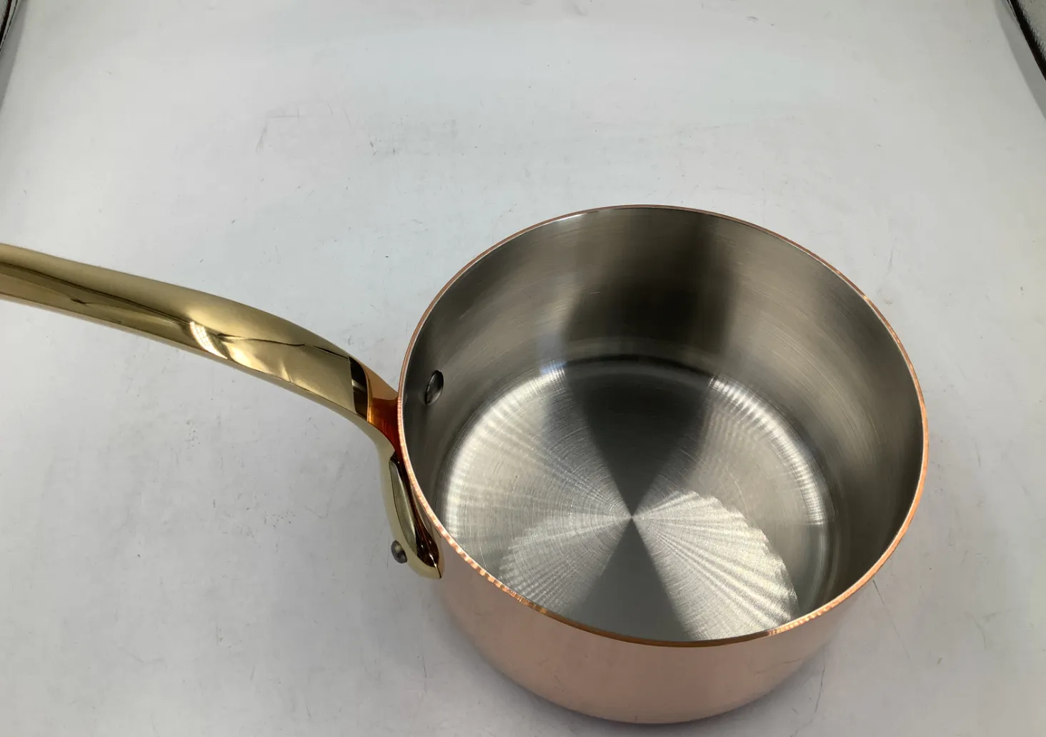 Mauviel M'Heritage M'200 B kastrull med lock 1,7 l koppar