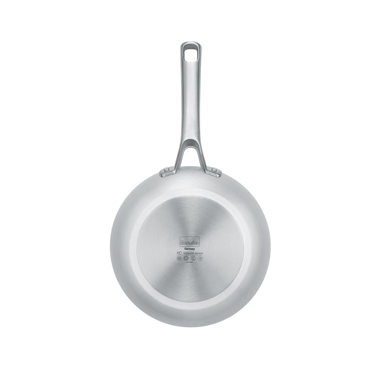 Berndes b.free stekpanneset 24+28 cm 3-delar grå aluminium