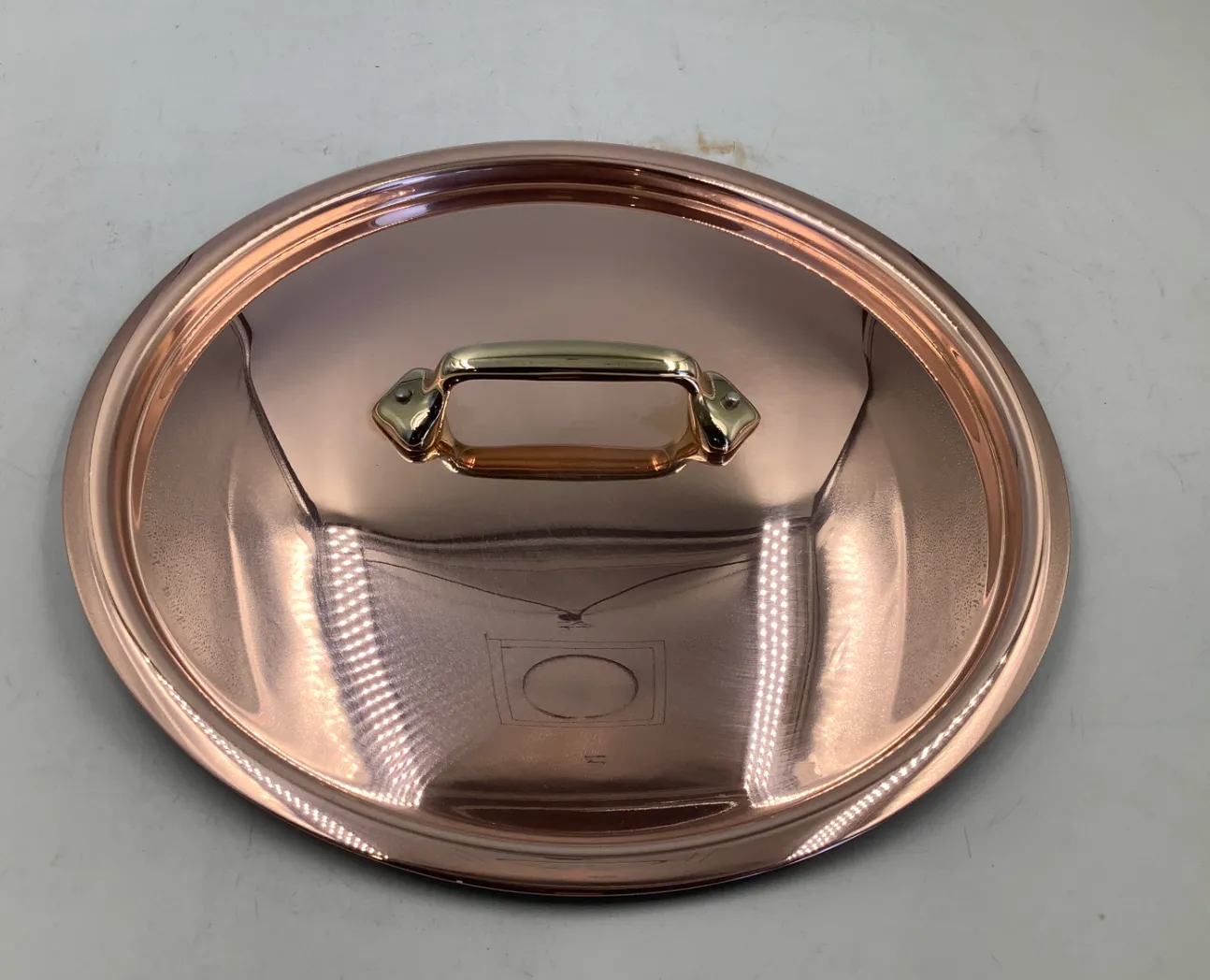 Mauviel M'Heritage M200 B gryta med lock 5,8 l koppar