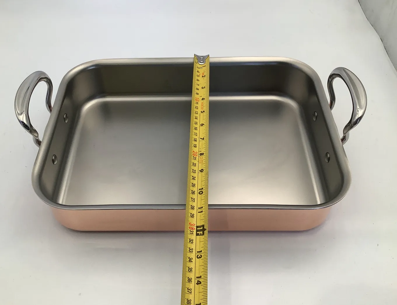 Mauviel M'Héritage M150S långpanna 5,4 qt galler