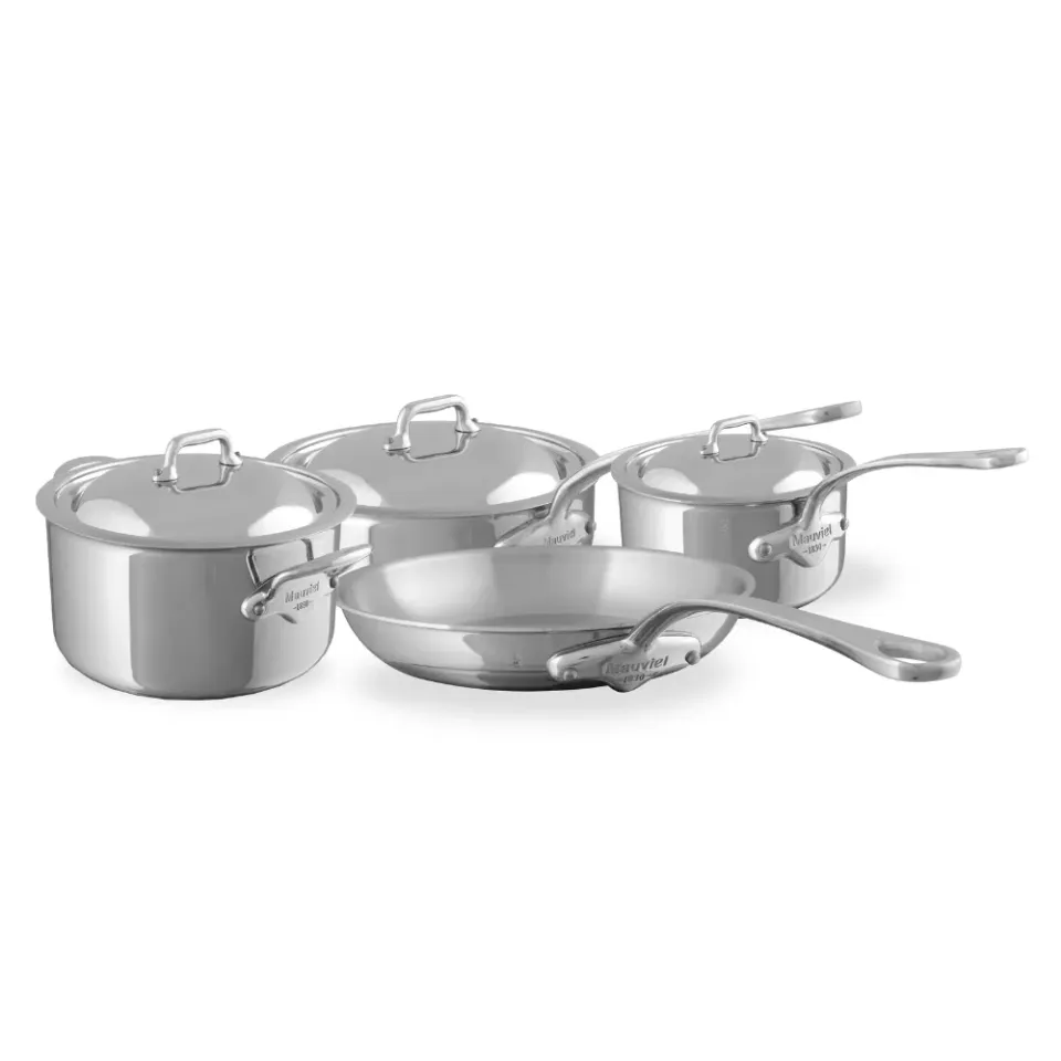 Mauviel M'Cook kastrullset 7 delar 5-lagers rostfritt