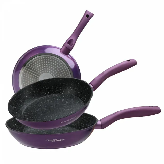 Cheffinger CF-FA03 stekpanna lila