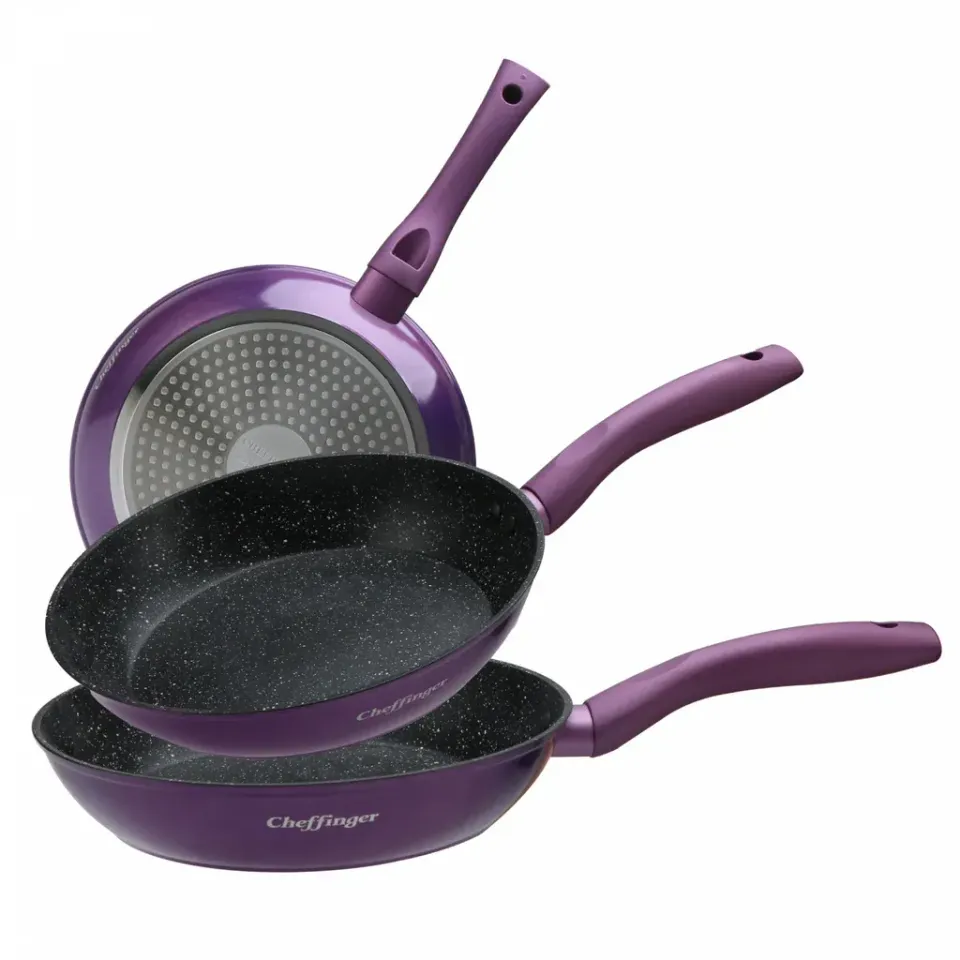 Cheffinger CF-FA03 stekpanna lila