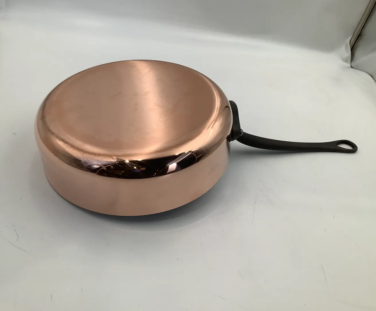 Mauviel M'Heritage 250CI sautepanna med lock 3,1 l koppar