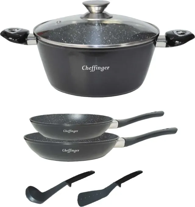 Cheffinger CF-FA06 stekpanna hållbar