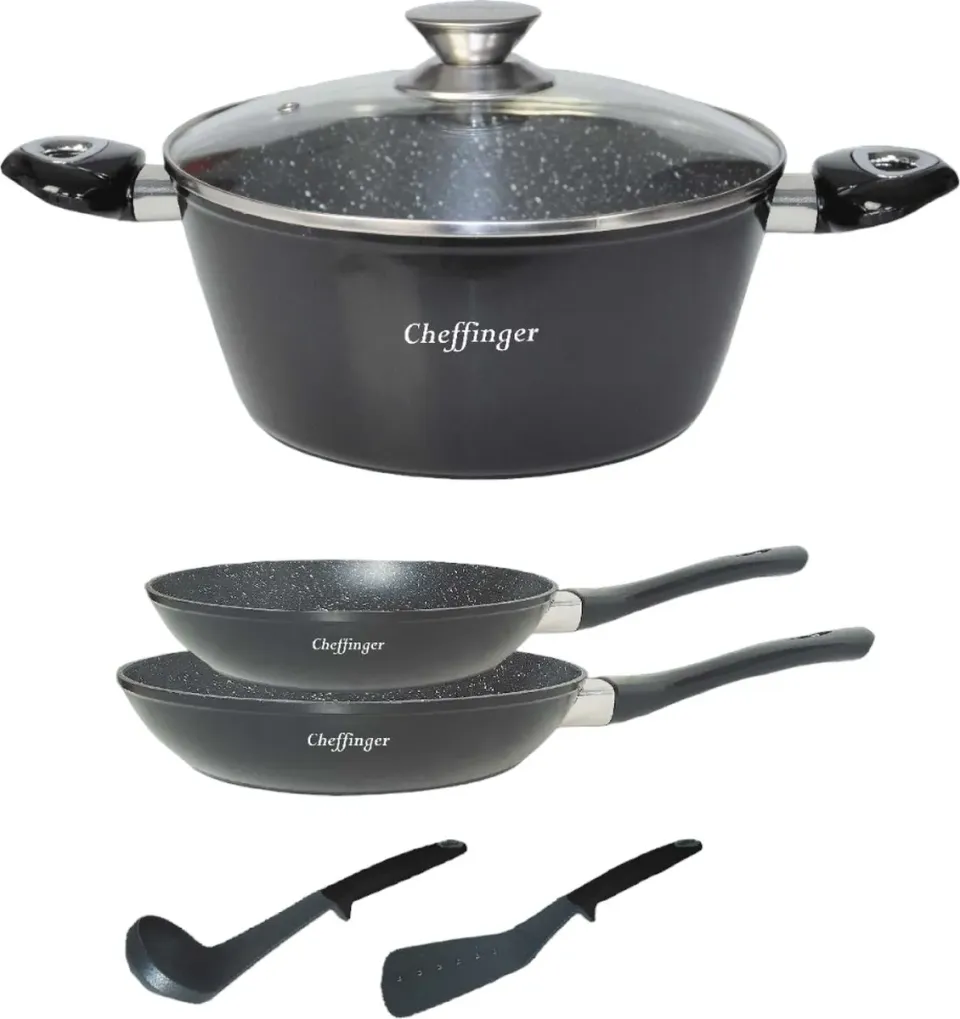 Cheffinger CF-FA06 stekpanna hållbar