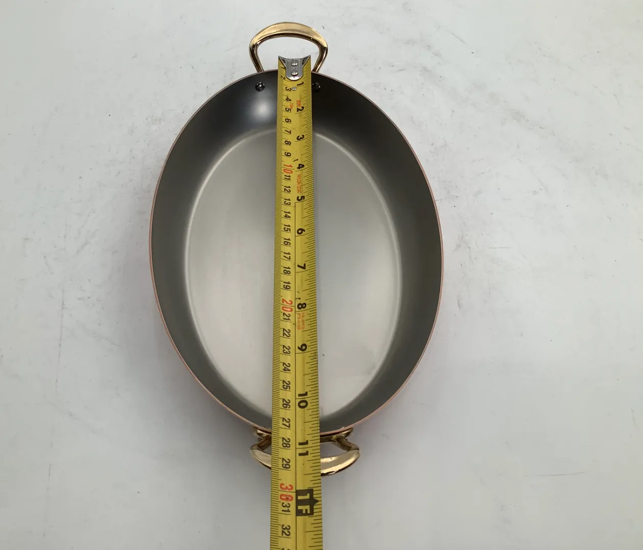 Mauviel M’Heritage M150B gratängform oval koppar öppen
