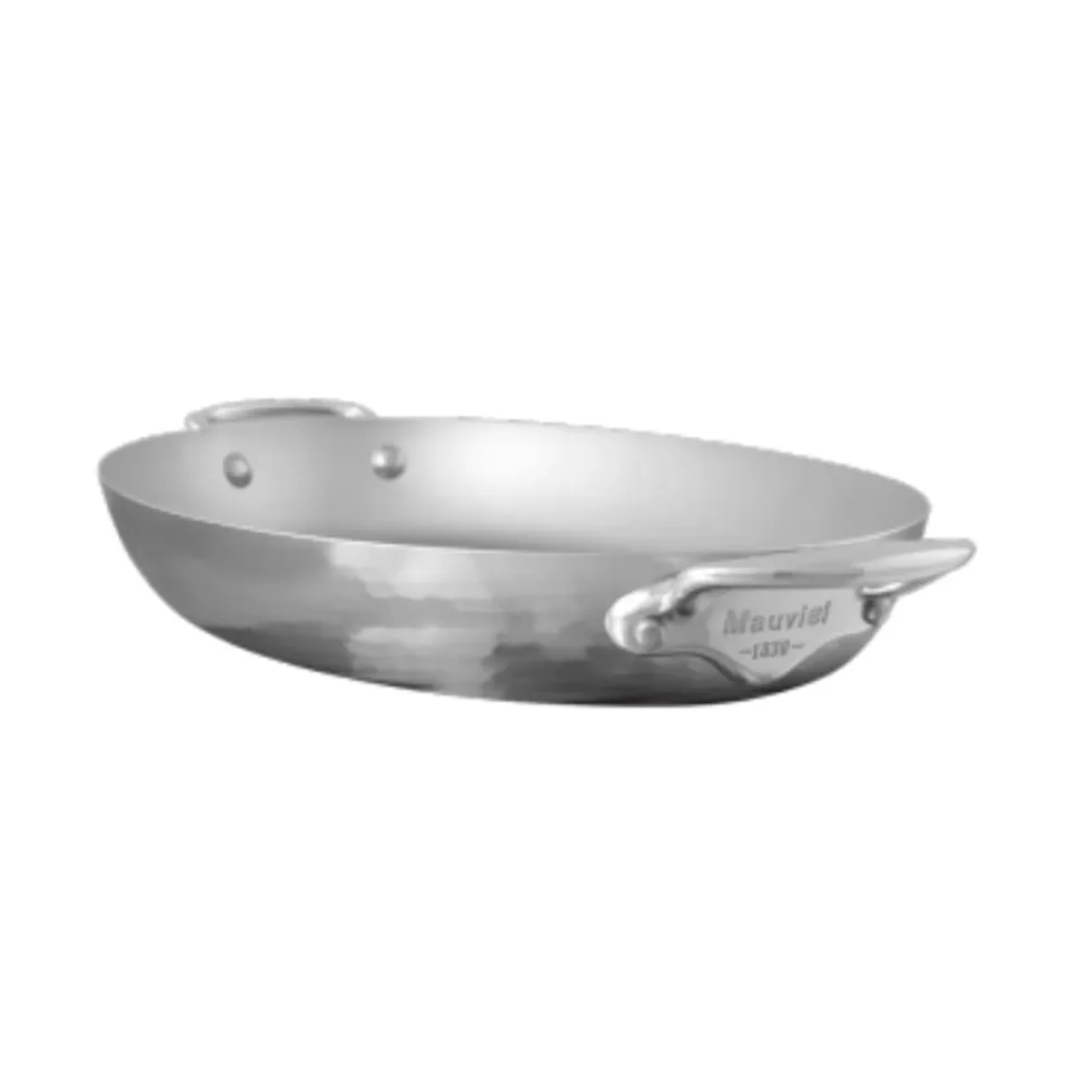 Mauviel M'Elite oval panna hamrad 35x23 cm induktion