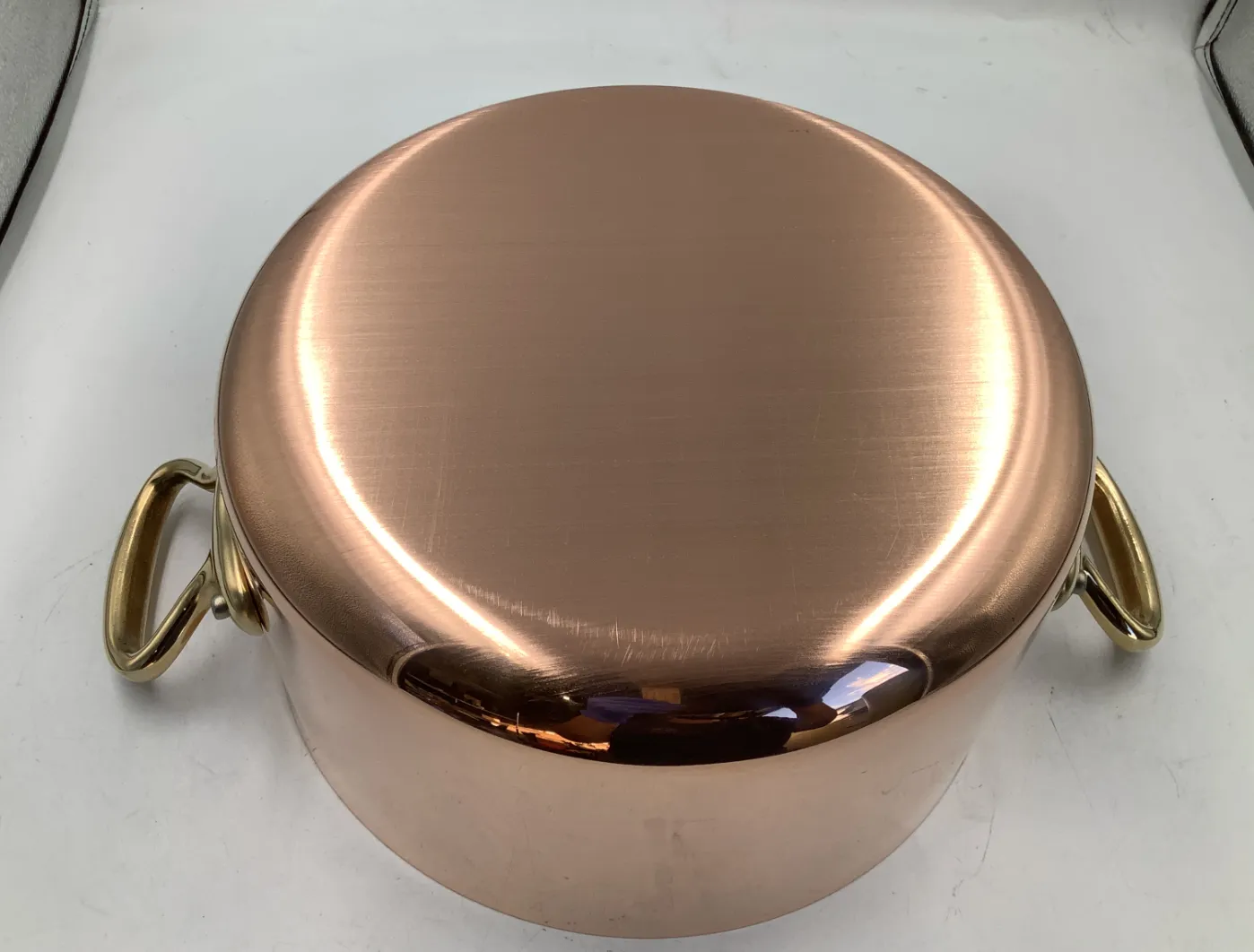 Mauviel M'Heritage M'200 B gryta med lock 5,8l koppar