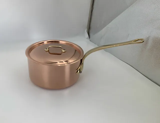 Mauviel M'Héritage M'200 B kastrull med lock 3,1 L koppar
