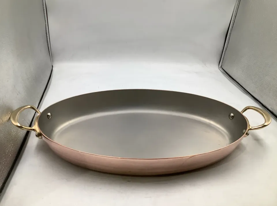 Mauviel M'Héritage M'150 B gratängpanna koppar oval 40 cm