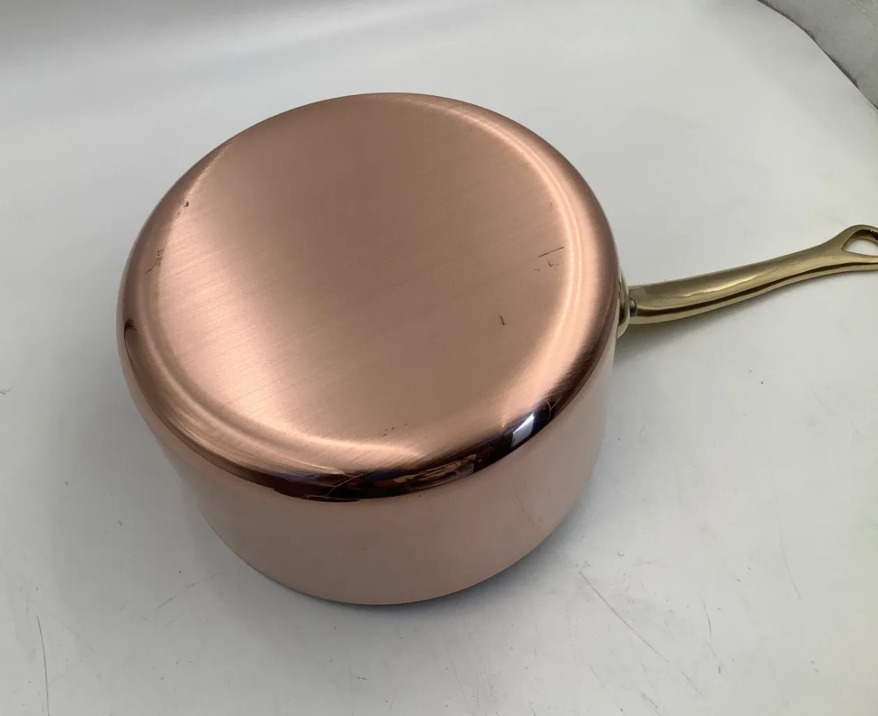 Mauviel M'Heritage M'200 B kastrull med lock 3,1l koppar