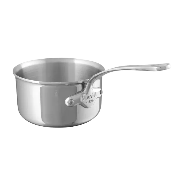Mauviel M'Cook kastrull 1,2 qt rostfritt 5-ply