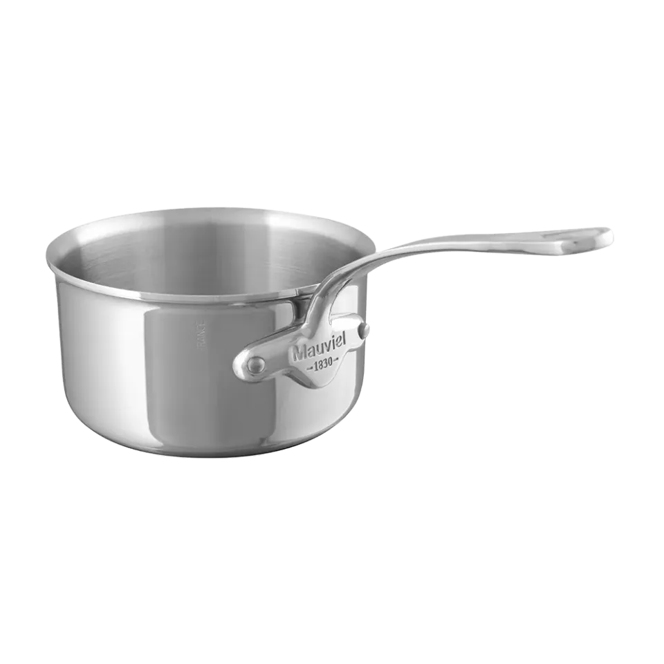 Mauviel M'Cook kastrull 1,2 qt rostfritt 5-ply
