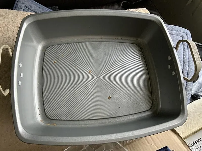 Circulon långpanna nonstick 43x33 cm med galler grå