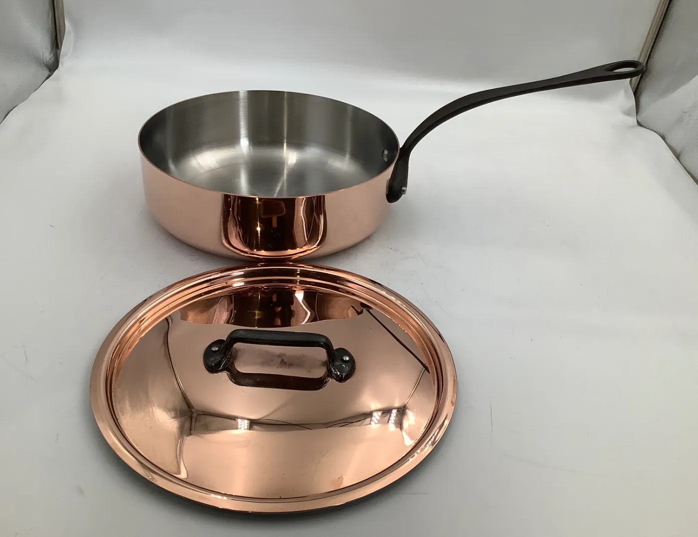 Mauviel M'Heritage 150 CI traktörpanna koppar 24 cm
