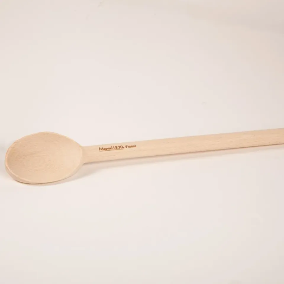 Mauviel 1830 träsked 35 cm i trä skonsam