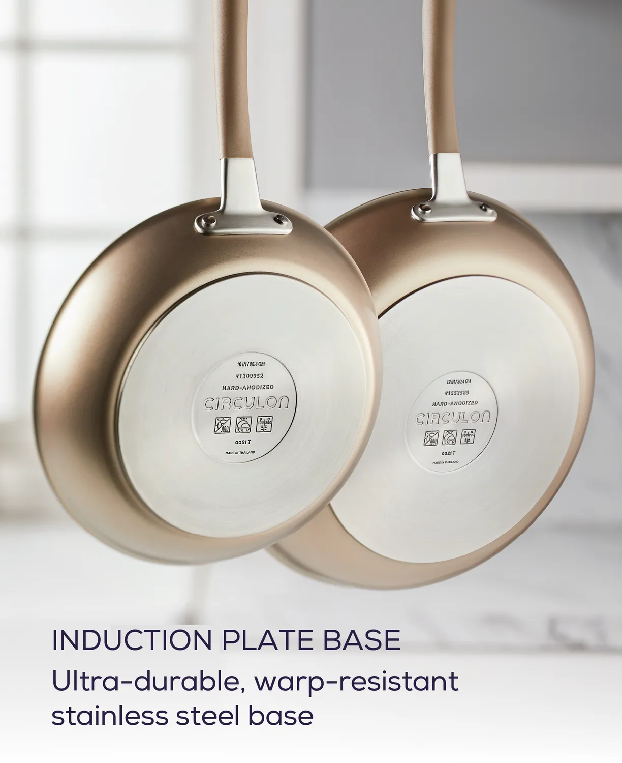 Circulon Premier Professional 5-delars kastrullset brons nonstick