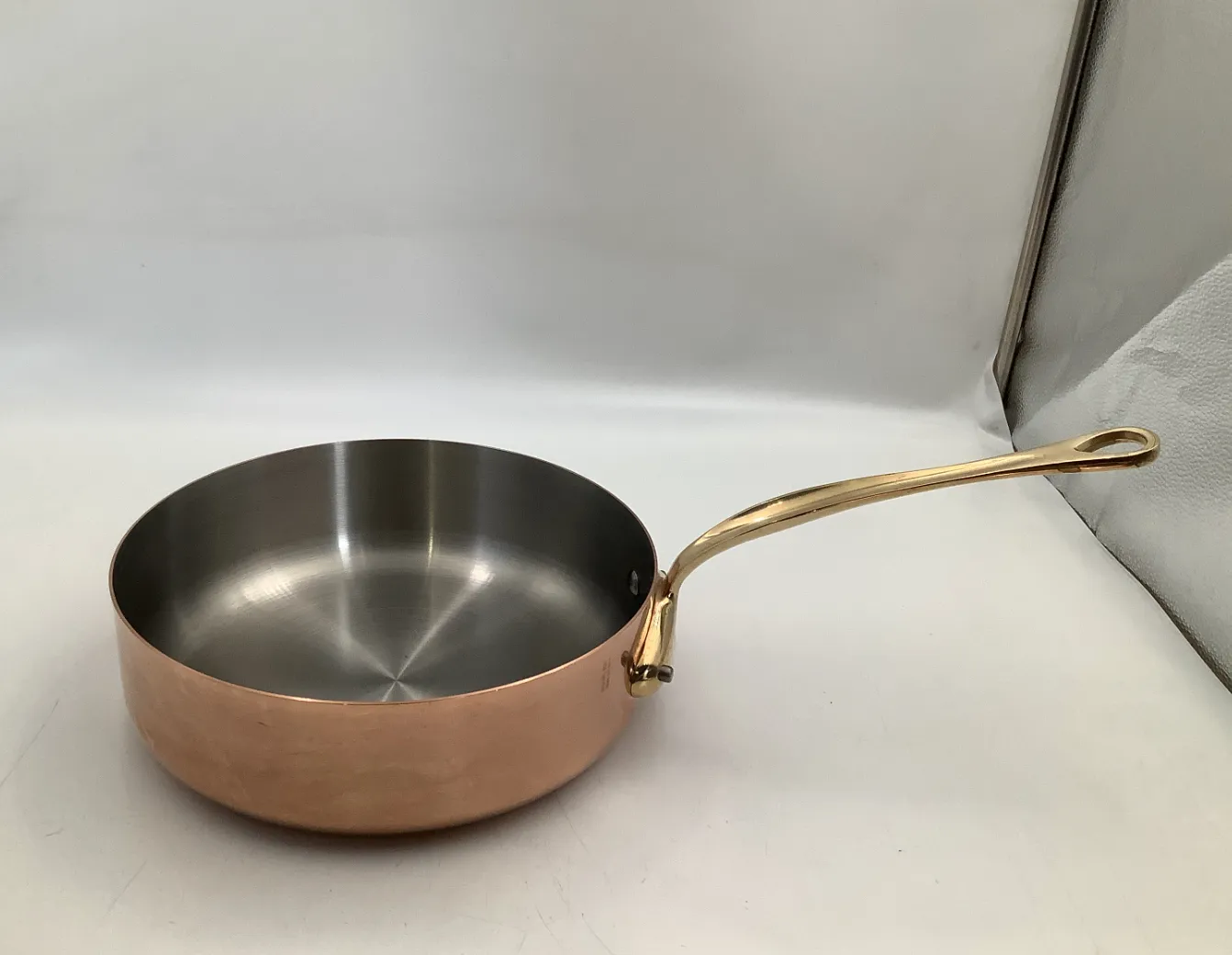 Mauviel M'Heritage M'150 B trakterpanna med lock 3,1 l koppar