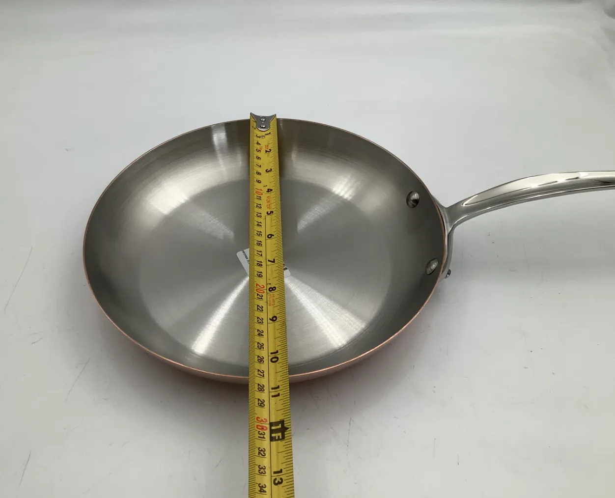 Mauviel M'Heritage M'150 S stekpanna koppar 26 cm open box