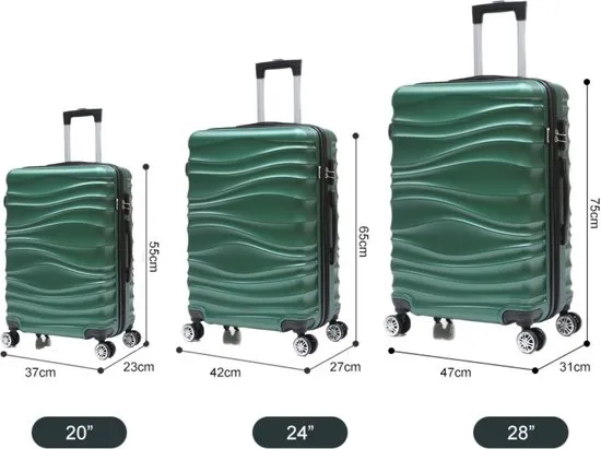 Cheffinger CF-ABS04 skärbräda grön plast