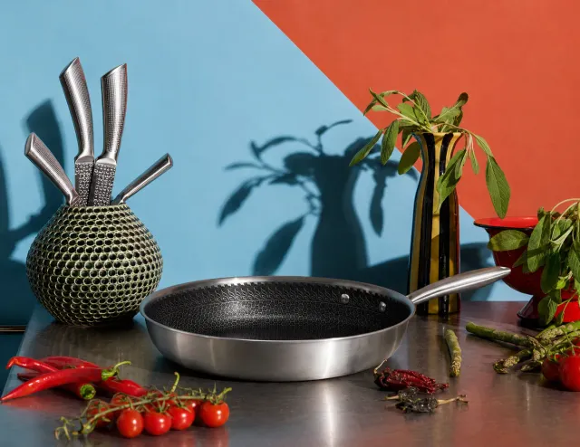Miksayo traktörpanna 28 cm rostfri nonstick
