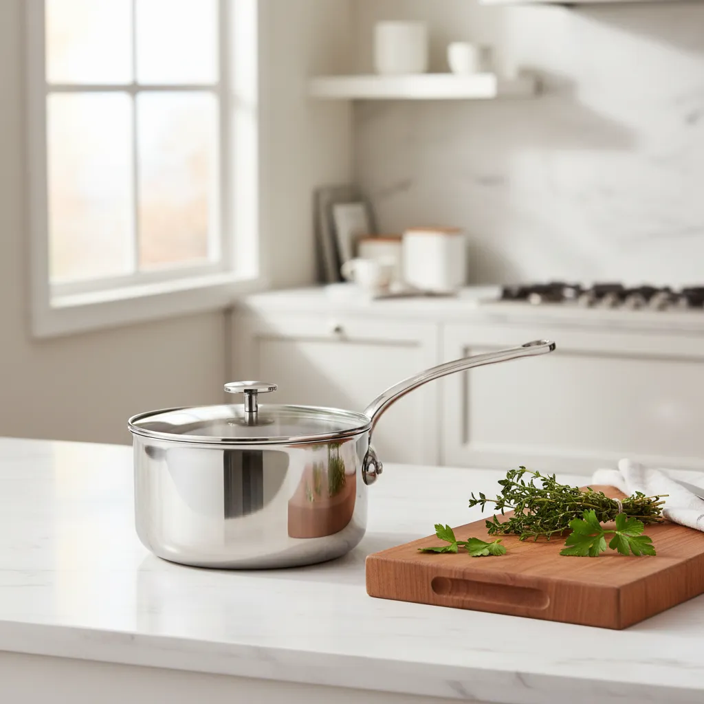 Mauviel M'Pure kastrull nonstick glaslock 2,5 l