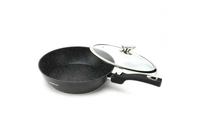 Cheffinger CF-FWD32 wokpanna 32 cm svart induktion