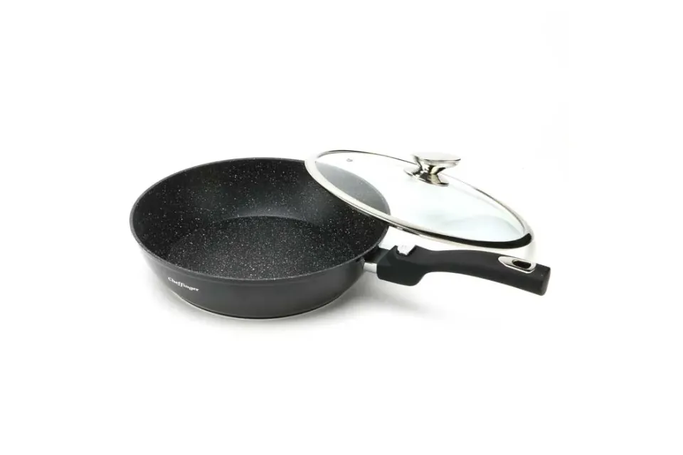 Cheffinger CF-FWD32 wokpanna 32 cm svart induktion