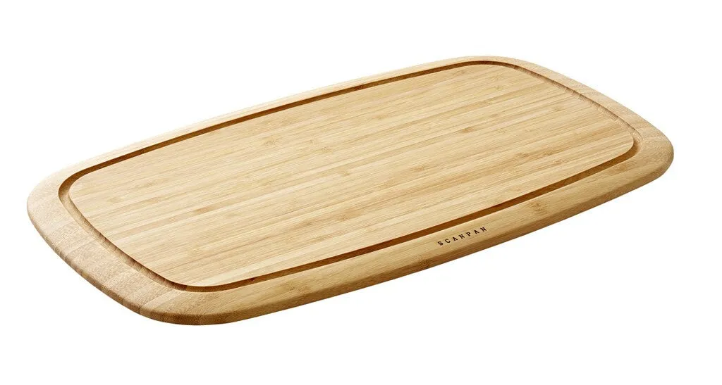 Scanpan skärbräda bambu med saftränna